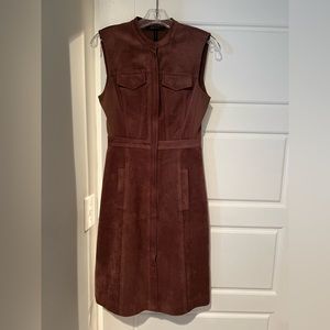BCBG Suede Dress